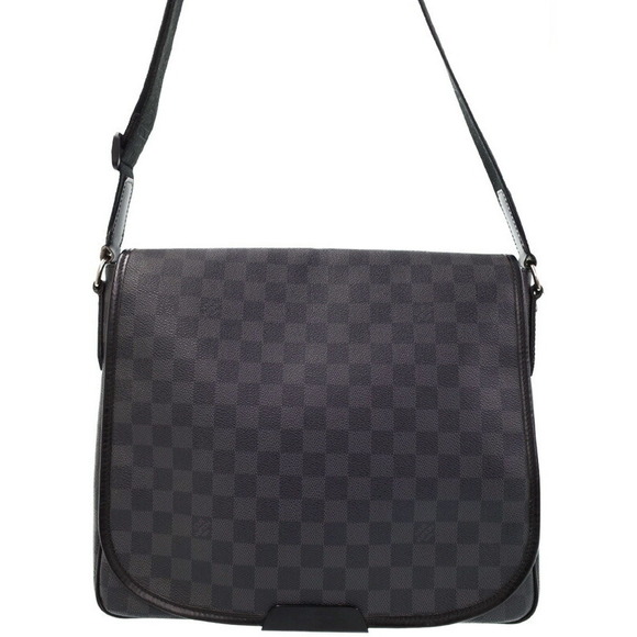 Louis Vuitton MM Shoulder Damier Graphite Black Daniel Bag - Picture 1 of 8